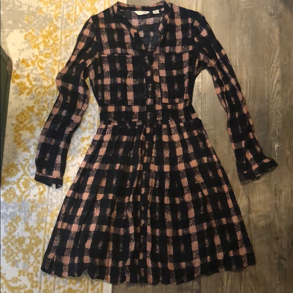 Anthropologie Long Sleeve Dress